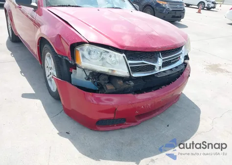 2013 Dodge Avenger Se from USA, damaged, VIN 1C3CDZAB5DN648730